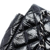 Chanel Quilted Crinkled Patent East West Single Flap Secondhand