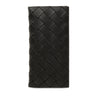 Bottega Veneta Calfskin Intrecciato Bifold Long Wallet Secondhand