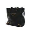 Balenciaga Leather Papier A5 Metallic Edge Tote Secondhand