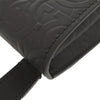 Secondhand Ferragamo Gancini Embossed Leather Phone Pouch Crossbody