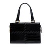 Saint Laurent Croc Embossed Leather Shoulder Bag Secondhand