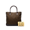 Fendi Large Zucca Canvas Tote Secondhand