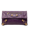 Balenciaga Lambskin Motocross Giant 21 Envelope Clutch Secondhand