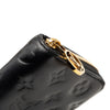 Louis Vuitton Monogram Embossed Lambskin Coussin Zippy Wallet Secondhand