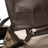 Secondhand Gucci Large GG Canvas New Bamboo Top Handle Bag