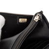 Secondhand Chanel CC Embossed Patent Camellia Wallet On Chain
