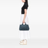 Prada Large Denim Canapa Logo Tote Secondhand