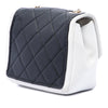 Chanel Mini Square Calfskin Graphic Flap Crossbody Secondhand