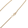 Chanel CC Gold Plated Strass No 5 Pendant Necklace Secondhand