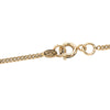Chanel CC Gold Plated Strass No 5 Pendant Necklace Secondhand
