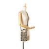 Dior Mizza Mini Embroidered Canvas Leopard Vertical Book Tote Secondhand