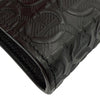 Ferragamo Embossed Calfskin Gancini Wristlet Pouch Secondhand