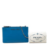 Prada City Calf Double Zip Crossbody Secondhand