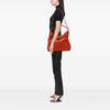 Gucci Calfskin Hip Bamboo Satchel Secondhand