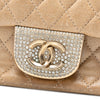 Secondhand Chanel Small Quilted Iridescent Lambskin Pearl CC Crystal Flap