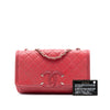 Secondhand Chanel Medium Caviar CC Filigree Flap