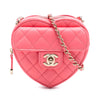 Chanel Mini Lambskin CC in Love Heart Crossbody Secondhand