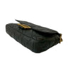 Secondhand Fendi Zucca Embossed Leather Baguette Satchel