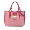 Miu Miu Bicolor Goatskin Madras Satchel Secondhand