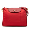 Prada Saffiano Trimmed Tessuto Crossbody Secondhand