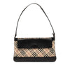 Burberry Nova Check Canvas Shoulder Bag Secondhand