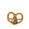 Louis Vuitton Gold Plated Monogram Sweet Heart Ring Secondhand