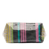 Marni PVC Glossy Grip Striped Tote Secondhand