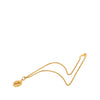 Chanel CC Gold Plated Medallion Pendant Necklace Secondhand