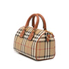 Burberry Mini House Check Coated Canvas Bowling Bag Secondhand