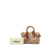 Burberry Mini House Check Coated Canvas Bowling Bag Secondhand