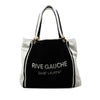 Saint Laurent Terry Cloth Rive Gauche Tote Secondhand