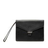 LOEWE Leather Anagram Envelope Wristlet Clutch Secondhand