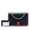 Secondhand Chanel Quilted Lambskin Color Pop CC Wallet on Chain