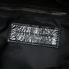 Burberry Beat Check Nylon and Patent Lowry Satchel Secondhand