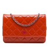 Chanel CC Quilted Patent Incognito Wallet On Chain Secondhand