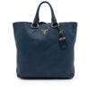 Prada Vitello Daino Open Convertible Tote Secondhand