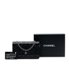 Secondhand Chanel CC Quilted Crinkled Patent Wallet On Chain