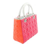 Dior Medium Tricolor Lambskin Cannage Lady Dior Secondhand