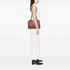 Valentino Medium Leather Rockstud Trapeze Satchel Secondhand