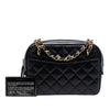 Chanel Mini CC Quilted Lambskin Pocket Chain Camera Bag Secondhand