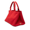 Prada Canvas Canapa Logo Tote Secondhand