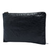 Balenciaga Lambskin Motocross Classic Flat Clutch Secondhand