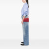 Secondhand Prada Saffiano and City Calf Light Frame Crossbody