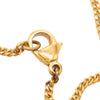 Chanel CC Gold Plated Studded Pendant Necklace Secondhand