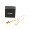Chanel CC Gold Plated Studded Pendant Necklace Secondhand