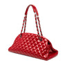Chanel Medium Quilted Patent Just Mademoiselle Bowling Bag Secondhand