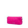 Miu Miu Matelasse Nylon Crystal Chain Satchel Secondhand