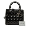 Dior Medium Patent Cannage Lady Dior Secondhand