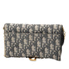 Dior Oblique Canvas Saddle Wallet On Chain Secondhand
