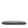 Chanel Small Quilted Crinkled Patent O Case Clutch Secondhand